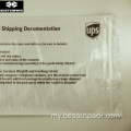 စိတ်ကြိုက် UPS Zip ထုပ်ပိုးစာရင်းစာအိတ်